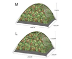 Double Single Layer Camouflage Tent Camping Sunshade Canopy Outdoor  Supplies