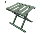 Thickened Portable Folding Stool Camping Fishing Rest Chair for Outdoor A