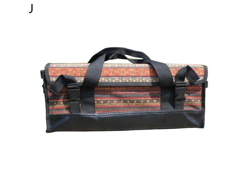 Waterproof Tent Tool Bag Fashion Print Oxford Cloth Large Capacity Tent Nails Bag for Outdoor J