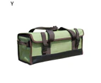 Waterproof Tent Tool Bag Fashion Print Oxford Cloth Large Capacity Tent Nails Bag for Outdoor Y