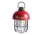 Camping Light LED Bulb Long Battery Life Rechargeable Portable Retro Tent Lantern Outdoor Lighting Equipment  Red