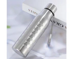 750ml Rhombus Stainless Steel Large Capacity Outdoor Sports Cycling Water Bottle