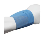 Reflective Phone Armband Portable Unisex Quick-drying Elastic Sports Armband for Running Blue