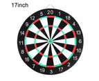 Double Sided Hanging Dart Bulleye Target Game Board Safety Kids Adults Toys
