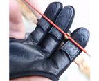 1Pc 3 Fingers High Elastic Hand Guard Protective Archery Bow Shooting Glove