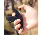 Archery Compound Release Aid Finger Protect Pull Effortlessly Accessory Three-Finger Archery Grip Dispenser for Arrow Black
