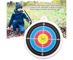 Kids Plastic Target Shock Absorption Strong Suction Fitness Accessory Heavy Duty Kids Darts Suction Target with Sucker for Outdoor White