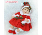 NPK lifelike Reborn Lovely Smile Premie Baby Doll Realistic Baby Playing Toys For kids popular Birthday Christmas Gift