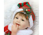 NPK lifelike Reborn Lovely Smile Premie Baby Doll Realistic Baby Playing Toys For kids popular Birthday Christmas Gift