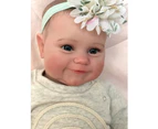 NPK 50CM full Silicone Reborn Baby Girl Doll Maddie High Quality Hand-made Doll 3D Paint with Visible Veins Waterproof Bath toy