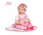 NPK reborn doll with soft real gentle  touch Collection lifelike baby doll silicone vinyl children birthday presents