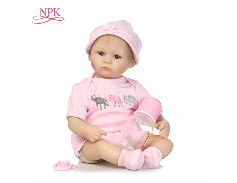 NPK reborn premie Wholesale Lifelike Reborn Baby Doll Birthday Present For Girls hand applied mohair