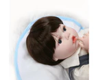 NPK reborn doll with soft real gentle touch new lifelike with soft cloth body lovely gifts for children on Christmas