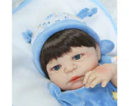 NPK reborn doll with soft gentle touch realistic soft silicone vinyl doll full vinyl body Christmas Gift for girls