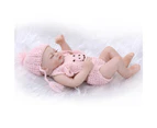 NPK reborn doll with soft real gentle touch very cuteHandmade vinyl10inch miniature preemie newborn babydoll bath toys