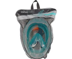 DECATHLON SUBEA Easybreath Adult's 500 Full Face Snorkel Mask - Dark Petrol Blue