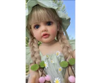 NPK55CM full body soft silicone vinyl Reborn Toddler Girl Betty Pretty Girl Princess lifelike Baby Doll Christmas Gift for Grils