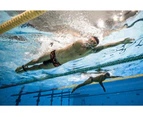 DECATHLON NABAIJI Adult Swimming Kickboard - Pull Kick 900 Black