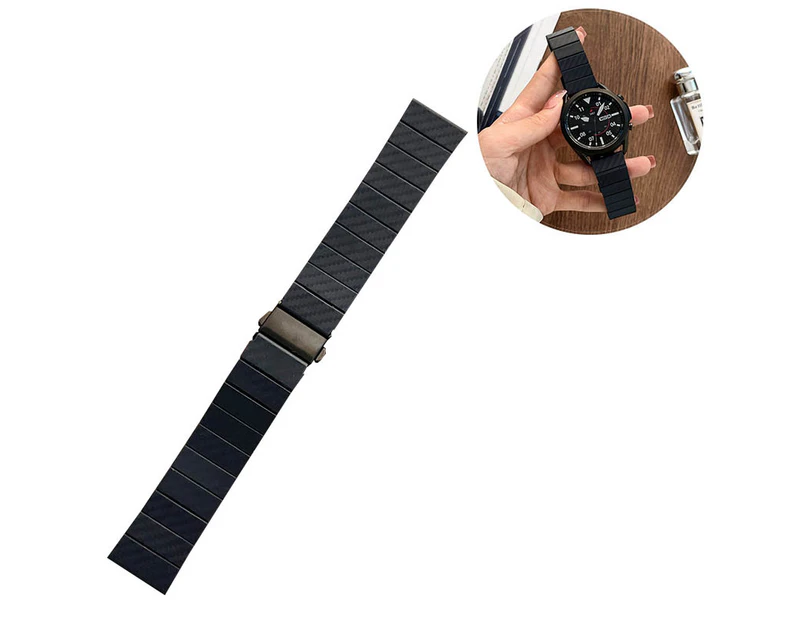 SwitchEasy Carbon Fiber Band for Apple Watch (42/44/45/49mm) – iSure Myanmar