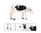 Realistic Cow Cattle Figurine Model Crafts Ornaments Educational Kids Toy Gift-#346