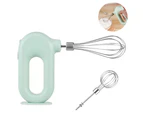 Kitchen aid stand hand electric small mini cordless cake food baking mixer whisker whisk mint green kitchen accessories handheld household mixers egg-green