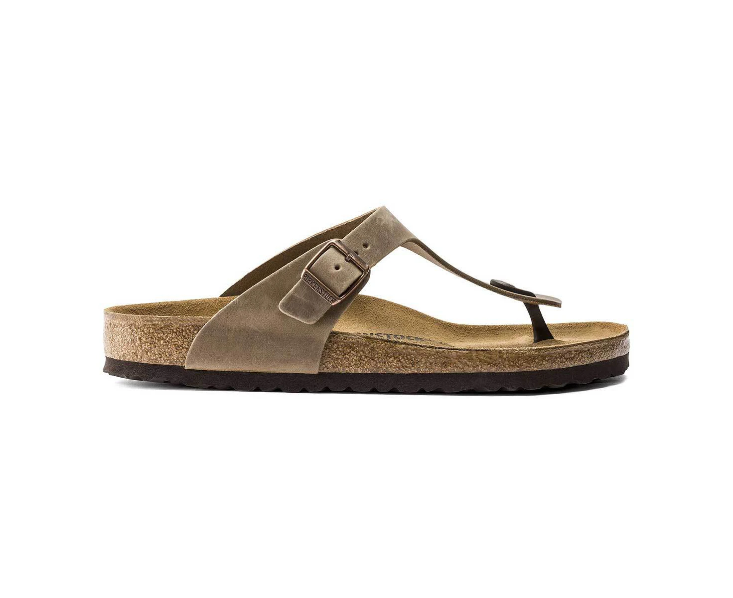 Birkenstock Gizeh Oiled Leather Sandals - Narrow