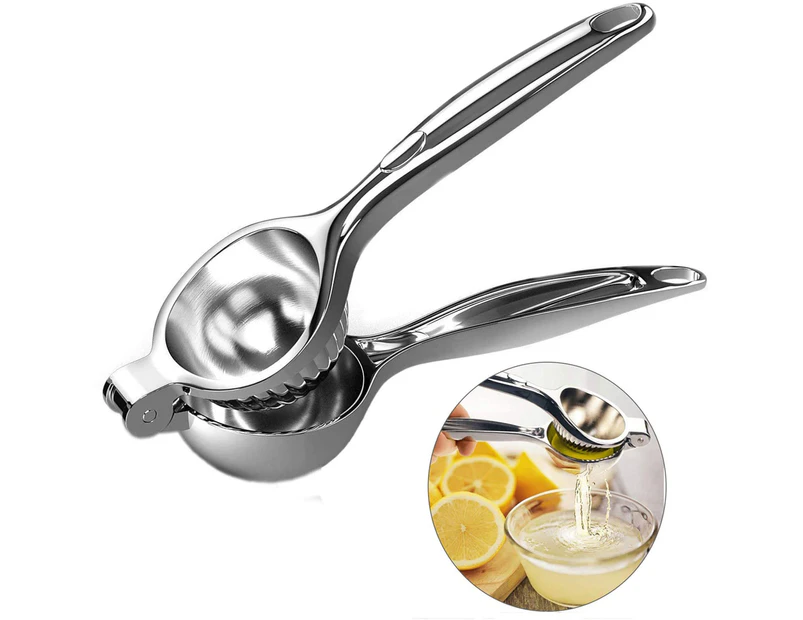 Aluminum Alloy Manual Lemon Citrus Juicer Clip$Manual Lemon Juicer Handheld Hand-pressing Clip$Manual Juicer Squeezer Lemon Clip
