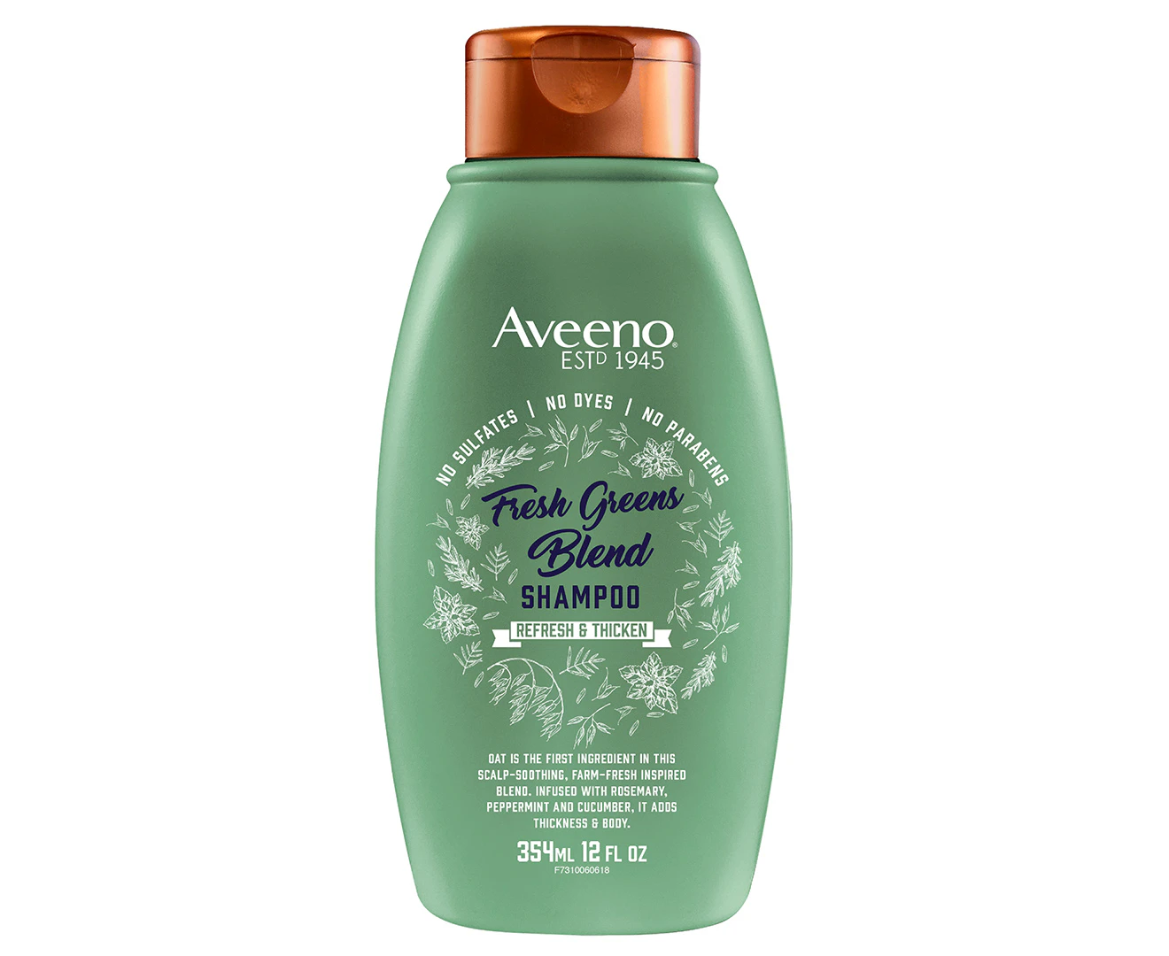 Aveeno Fresh Greens Blend Shampoo 354mL