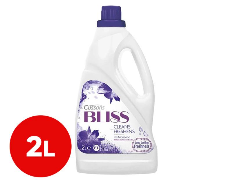 Cussons Bliss Iris Monsoon Cleans & Freshens Laundry Liquid 2L