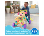 Fisher-Price Laugh & Learn Smart Stages Learn With Puppy Walker - Pink