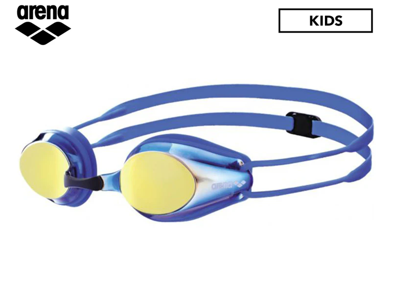 Arena Kids' Tracks Jr Mirror Goggles - Blue/Multi