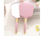 Handheld Mirror with Handle, for Vanity Makeup Home Salon Travel Use