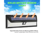 118 LED Solar Motion Sensor Light Security Outdoor Lamp Floodlight Garden