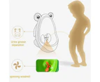 Kid Baby Potty Toilet Training Urinal Boys Pee Trainer Cute Frog Shaped Bathroom