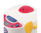 1Set Pretend Play Toy Real Experience Vivid Appearance Plastic Rice Cooker Play House Toy for Kids-Red