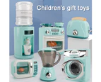 Kid Kitchen Toy Simulation Kitchen Toy Spray Water Dinnerware Pretend Play Toys-3#