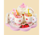 Children Wooden Simulation Teacup Afternoon Tea Kitchen Pretend Play Toy Gifts