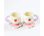 Children Wooden Simulation Teacup Afternoon Tea Kitchen Pretend Play Toy Gifts
