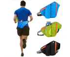 Outdoor Travel Hiking Cycling Waist Bag Fanny Pack Phone Water Bottle Pouch Blue
