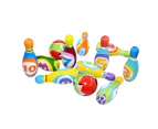 Mini Bowling Set Kids Toss Game Toy Outdoor Indoor Sport Fitness Toy Parent-Child Interaction Outdoor Indoor Childrens Sports