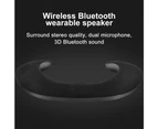 Neckband Portable Bluetooth Speakers,  Wireless Wearable Personal Body - Grey