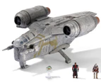 Star Wars Micro Galaxy Squadron Razor Crest Starship Kids Toy 8" S1 #0020 8y+