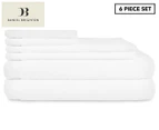 Daniel Brighton 6-Piece Towel Pack - White