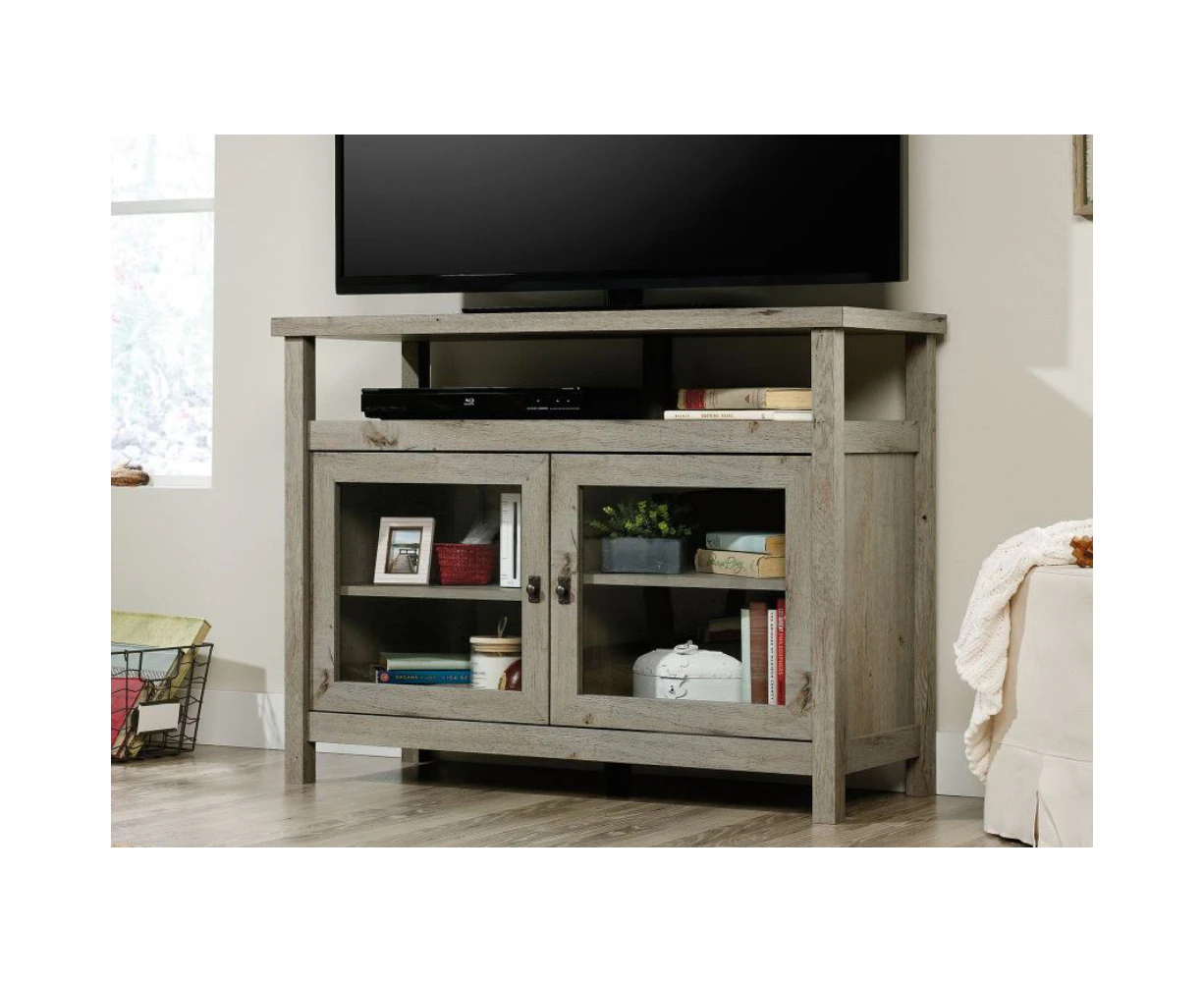 Sauder Cottage Road Entertainment Unit TV Unit TV Stand 2 doors oak woodgrain