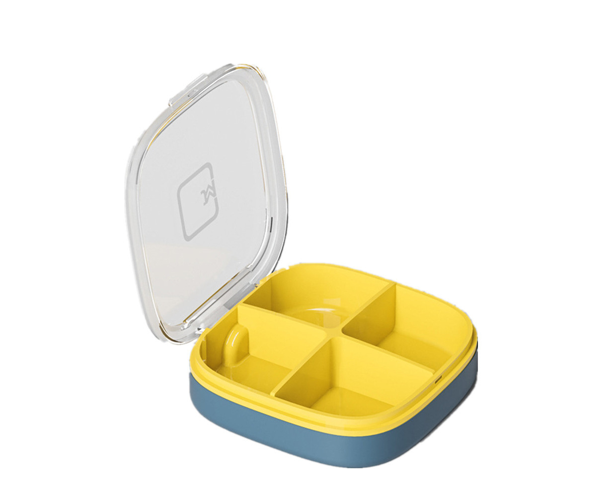 3Pcs Portable Pill Box Travel Pill Case Medicine Box Travel Weekly Medicine  Health Travel Case Holder Mini Cute Plastic Pill Box 