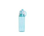 600ml Portable Students Outdoor Leak Proof Sports Spray Drinking Bottle Cup Blue