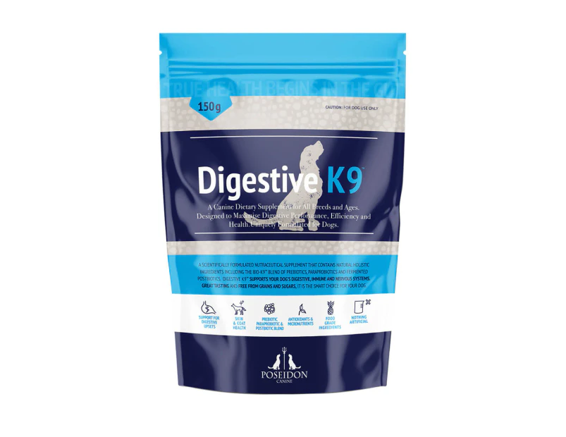 Poseidon K9 Digestive Dog Supplement 150g