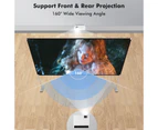 Costway 100"/259cm Projector Screen Stand 16:9 HD Indoor Outdoor Projection Movie Screen Home Cinema