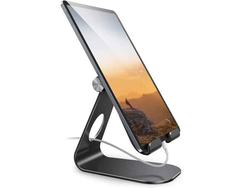 Tablet Stand,Adjustable Tablet Holder - Desktop Stand Dock Compatible with iPad Pro 9.7, 10.5, 12.9, iPad Air mini 2 3 4 5 6, Switch, Samsung Tab, iPhone