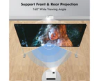 Costway 120"/306cm Projector Screen Stand 16:9 HD Indoor Outdoor Projection Movie Screen Home Theater